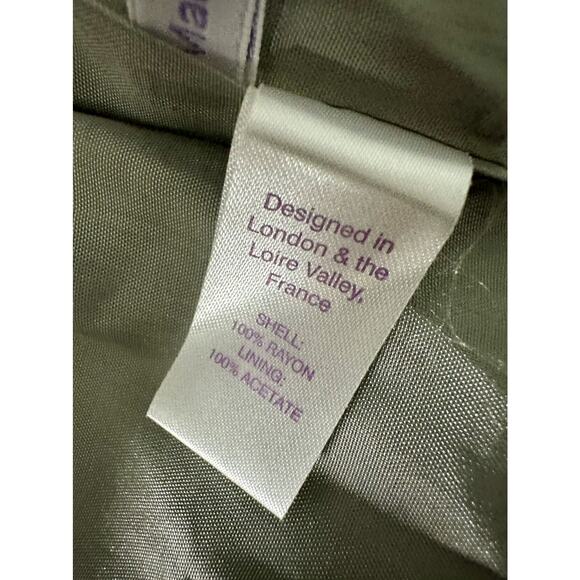 NWT Rachel Riley Grey Polka Dot Long Sleeve Rayon Dress European 5 *READ* - Picture 9 of 10